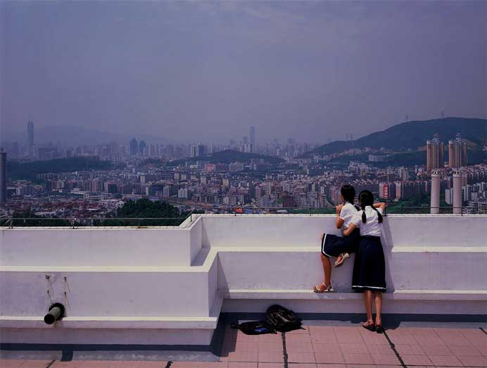  Weng Fen 翁奋 - 鸟瞰  Bird's Eye View  -  Shenzhen  -  2001 