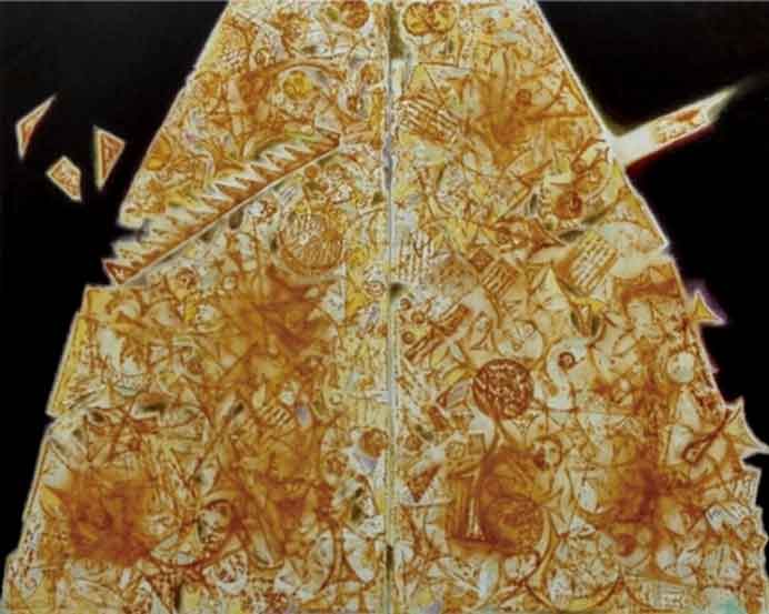 Lan Jinghua 蓝京华    -  One of the Times of Embroidery  -  Oil painting