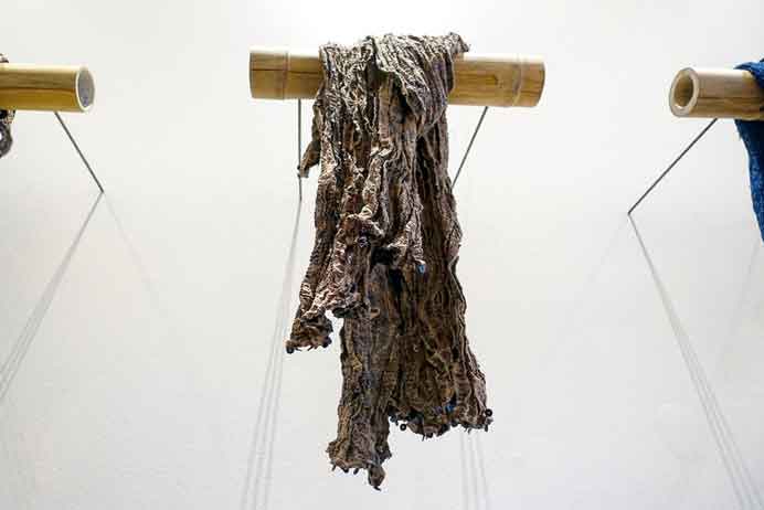 Sophie Hong  洪丽芬  -  Des feuilles du mûrier le temps fait des robes de soie  -  13.03 20.09 2020  La Piscine  Roubaix 