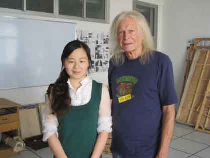 Wu Xiaojuan et Michel Nau