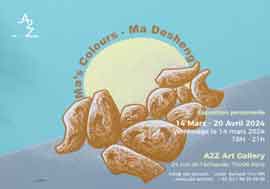  Ma's Colours  -  Ma Desheng  -  14.03 20.04 2024  A2Z Art Gallery  Paris  -  Invitation