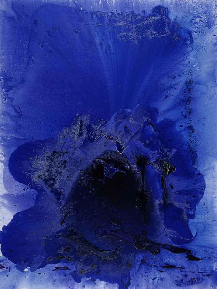 Ma Lu  马路 - That Ice -  Mixed materials on canvas  2011
