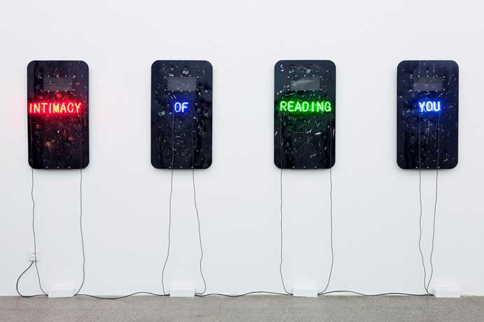  Zheng Huan  郑焕 - Intimacy of Reading You - Installation  2015