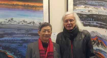 Huang Jiannan et Michel Nau 