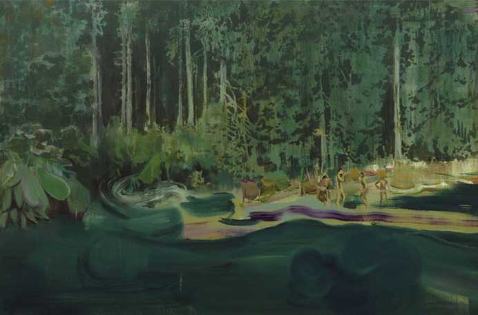 Lü Song  吕松 -  Hinterland  -  Oil on canvas  -  2015 