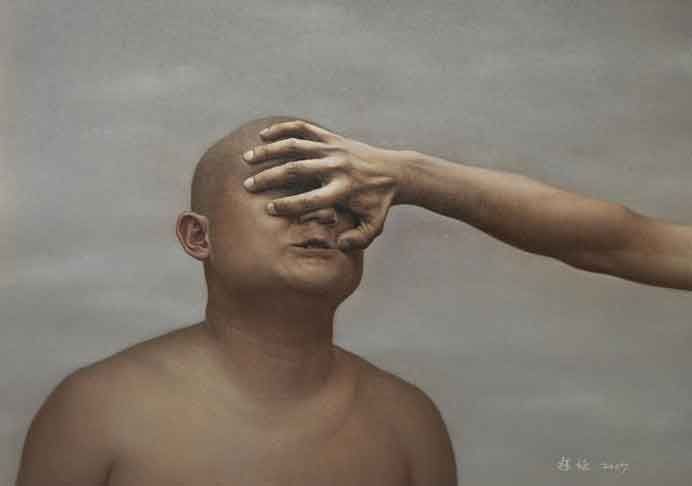  Zhao Fang赵放  -  First Power Series N°11 C  -  Oil on linen  -  2010 