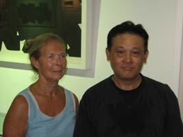 Daniele Sicard with Yang Xiaojian