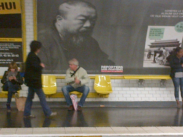  Ai Weiwei © photo Michel Nau