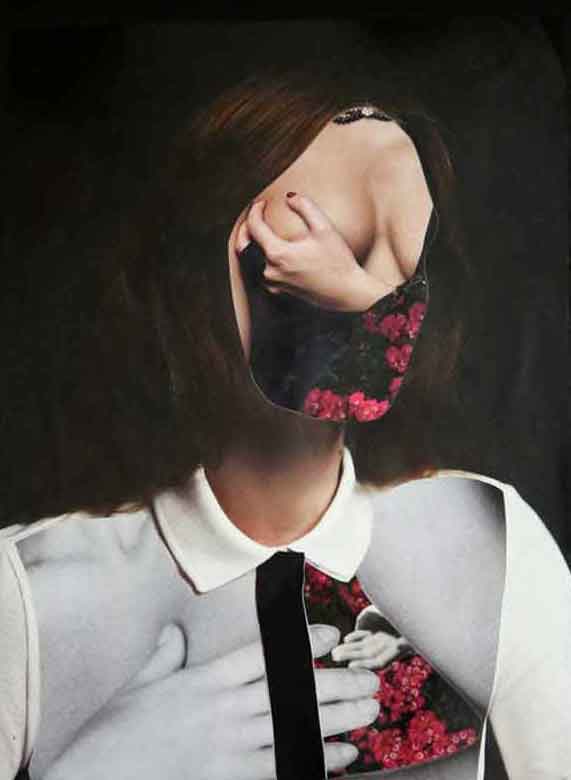 Chen Yidan  陈奕丹  -  collages 