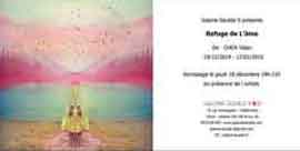 Chen Yidan  陈奕丹  -  19.12 2014 17.01 2015  Refuge de l'âme  -  Galerie Double S  Paris  -  invitation  -