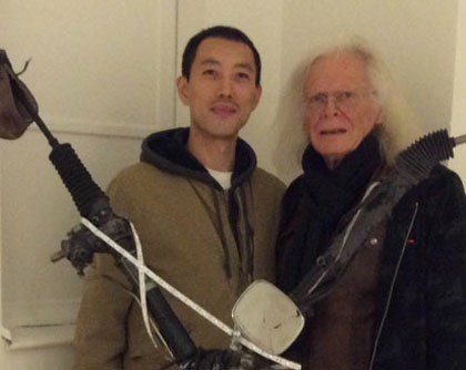  Chu Hongrui 初鸿睿 et Michel Nau - © photo Michel Nau