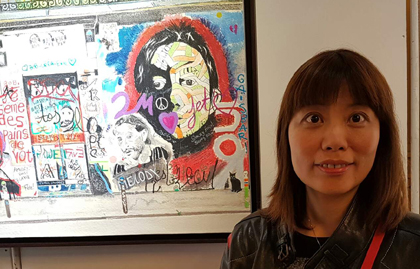  Jie Wang  王杰  -  portrait - © photo Michel Nau - chinesenewart