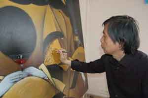 Qiu Shengxian 邱胜贤  -  portrait  -  chinesenewart