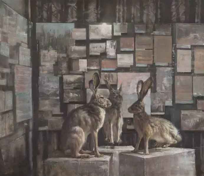 Chen Langmu 陈朗慕 - Immortal 不朽 - 2012-2013 Oil on canvas Chen Langmu 陈朗慕- Immortal 不朽 - 2012-2013 Oil on canvas