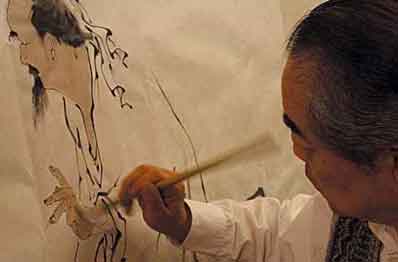 Fan Zeng  范曾  -  portrait  -  chinesenewart