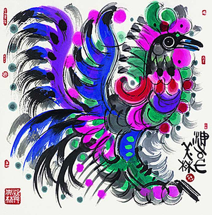 Han Meilin  韩美林 