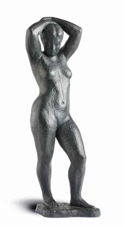 Hua Tianyou  滑田友 - Female Body N°3  1945  - Bronze 