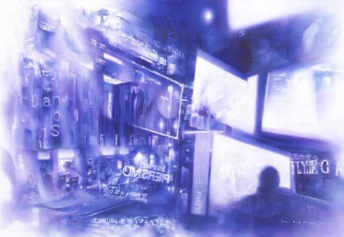 Lin Bao Ling 林葆靈  - Reflections in Purple