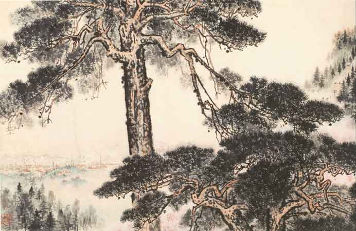 Qian Songyan  钱松岩 - Ode to Yuhuatai  1973