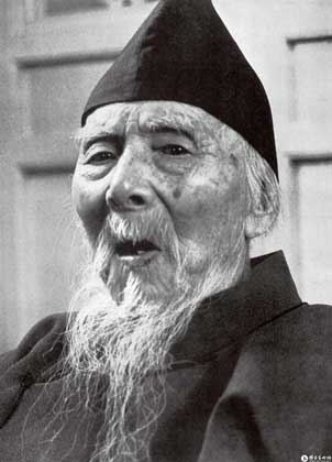 Qi Baishi  齐白石  -  portrait  -  chinesenewart