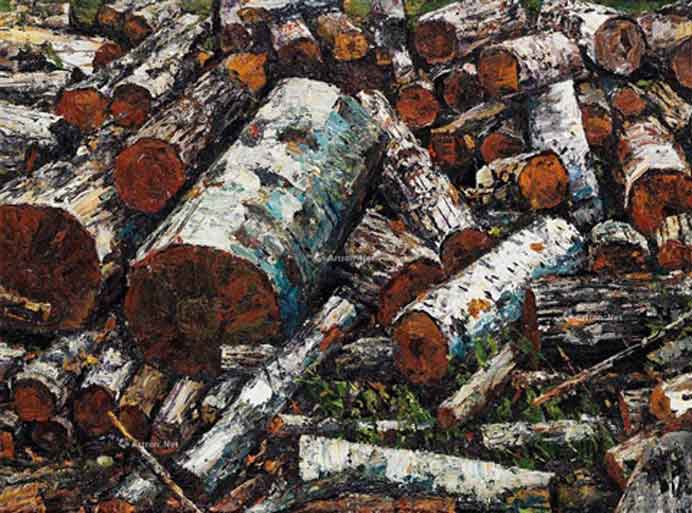 © Shao Zenghu 邵增虎 - 木 布面 - 油画  2016