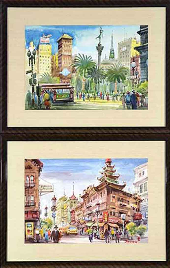 Sun Ying 孙瑛 - China Town San Francisco and Union Square San Francisco. Sun Ying 孙瑛 - China Town San Francisco and Union Square San Francisco.