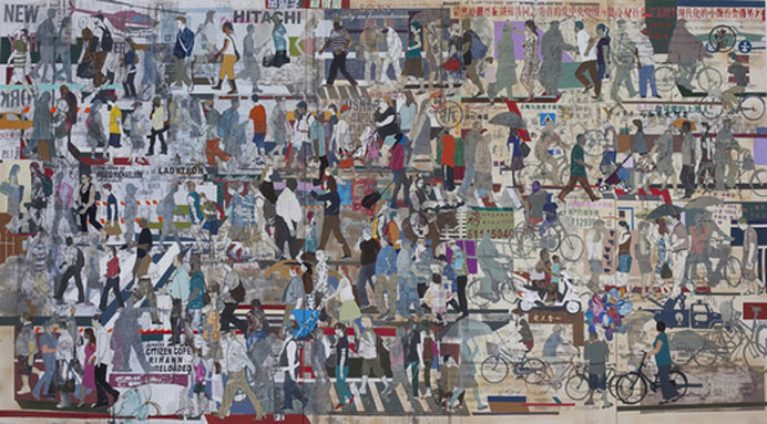 Wang Qing  王青 - Coming & Going - New York & Shanghai  2009