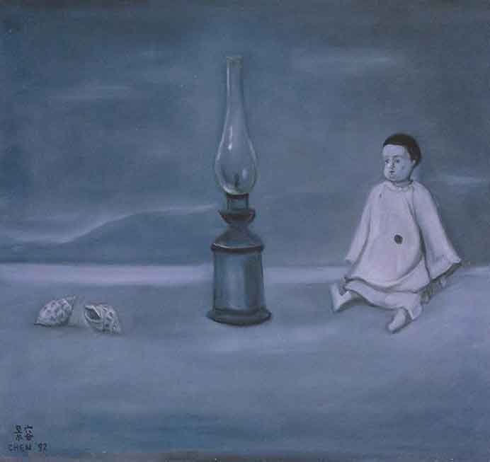 Chen Ching-Jung  陈景容  -  Oil on canvas  -  1992  