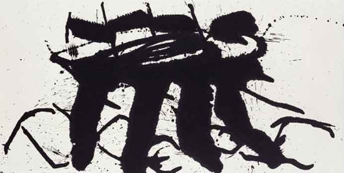 Chen Hsing-Wan  陳幸婉 -  水墨纸本 -  ink on paper  -  69x136,5cm  -  1994年