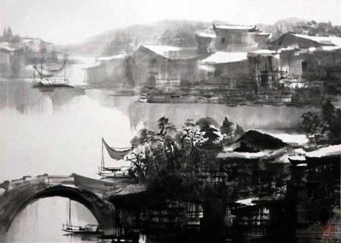 Chen Hui 陈辉 - 桂林云影 - ink Chen Hui 陈辉 - 桂林云影 - ink -