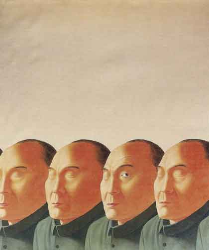 © Chen Yu  陈余  -  Untitled 5  -  Oil on canvas  -  2001