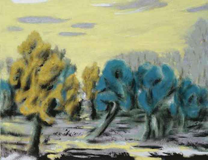  Chung-Chuan Cheng  郑琼娟  -  Dream  -  Oil on canvas  2004 