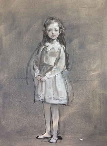 © Dongni Hou   -  L'étoile de la nuit  -  tempera sur toile    