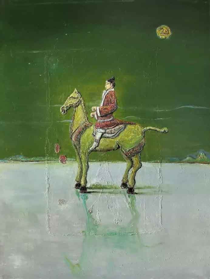  Han Fang  韩方滨  -  行道者肆 -  Painting