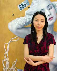 He Hongbei  何红蓓  -  portrait  -  chinesenewart