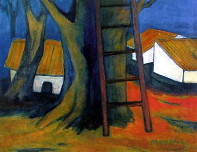 Hoo Mojong  贺慕群 -   布面油画  -  Oil on canvas  