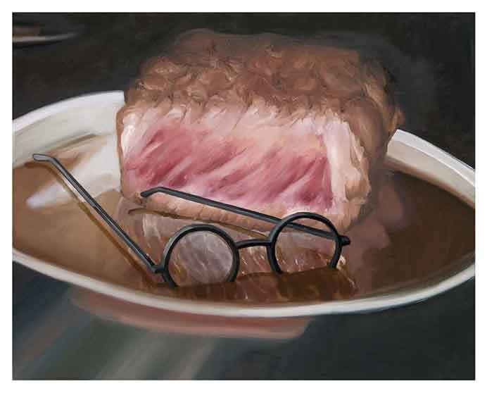 © Hsu Yinling  许尹龄 -  The Age of Account  -  Oil on painting  -  2012   