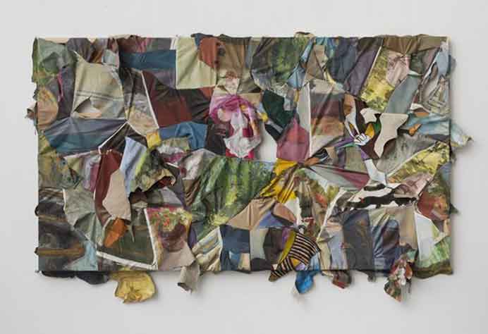 © Hu Qingyan 胡庆雁 - Contemporary Painting III - oil on canvas
a lot of oil paintings collected from other people are spliced and stiched after cutting - 2018 © Hu Qingyan 胡庆雁 - Contemporary Painting III - oil on canvas - a lot of oil paintings collected from other people are spliced and stiched after cutting - 2018