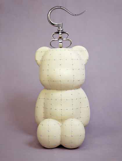  Liang Binbin  梁彬彬  -  Big Cage and Bear  ( White )  2008 