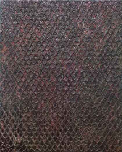 Li Jingxiong 李竞雄 - Baiyin N° 6 - Mixed medium on steel board - 2016 Li Jingxiong 李竞雄 - Baiyin N° 6 Mixed medium on steel board - 2016