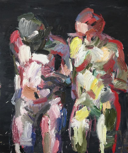 Liu Zhengyong  刘正勇 -  Walker  -  Oil on canvas  -  2013 