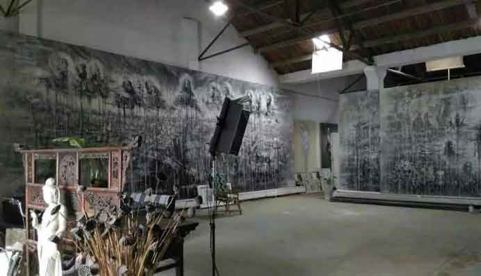 Meng Yan 孟岩 - Last Supper 最后的晚餐 - 1150 x 400 cm - Oil on Canvas 2013 Meng Yan 孟岩 - Last Supper 最后的晚餐 - 1150 x 400 cm - Oil on Canvas 2013