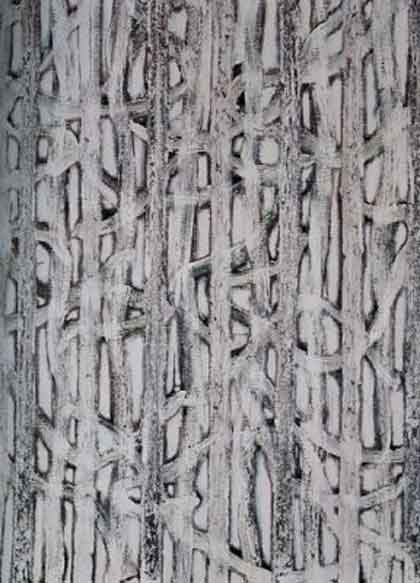 © Qin Yifeng  秦一峰    -  Line Field  -  Oil painting  -  2007