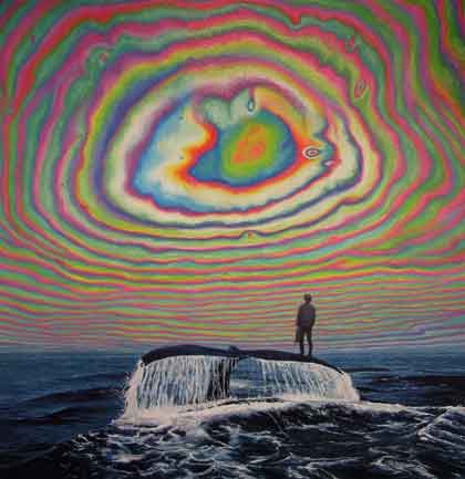 Shang Chengxiang  商成祥 -  Borderline N°1 - Oil on canvas  -  2015   