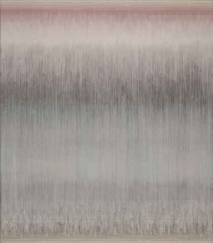 Shen Chen  沈忱  -  Untitled N° 50066 0917 acrylic on canvas  -  2009 - private collection  