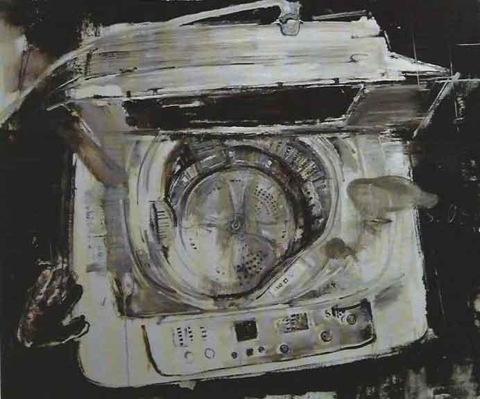 Wang Shuo  王硕   - Filtrate  过滤   -  Oil on canvas  -  2013 