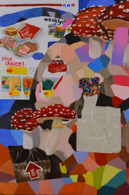 © Wang Ziping  王子平 -  Daydreaming  -  Oil on canvas  -  2018