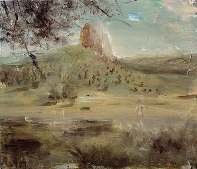  Wei Jia  韦嘉 -  Mount St-Denis  -  Acrylic on canvas  -  2014  