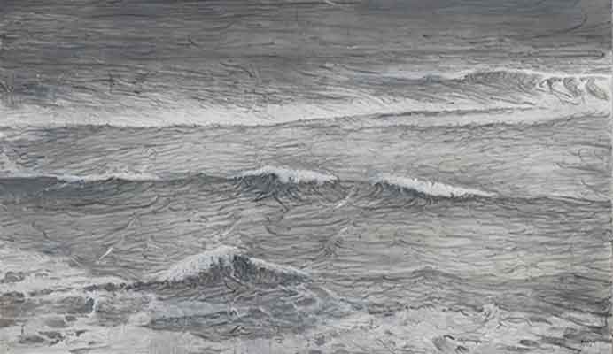 Yang Jinsong 杨劲松 - Ocean N° 10 - Oil on canvas - 2018 Yang Jinsong 杨劲松 - Ocean N° 10 - Oil on canvas - 2018