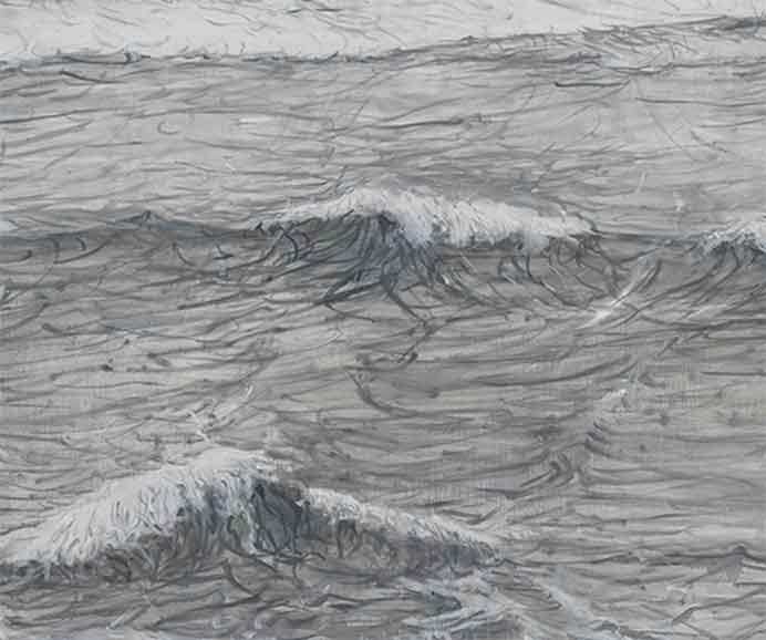 Yang Jinsong 杨劲松 - Ocean N° 10 - Oil on canvas - 2018 Yang Jinsong 杨劲松 - Ocean N° 10 - Oil on canvas - 2018